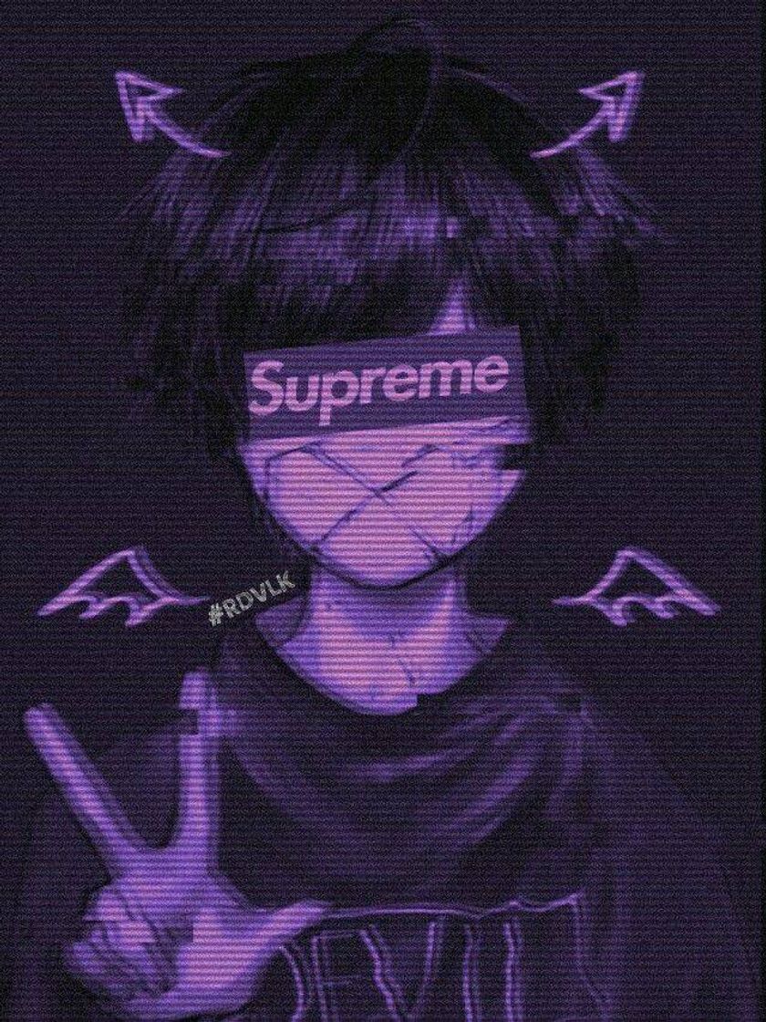 Fashion Purple Anime 👾🌂