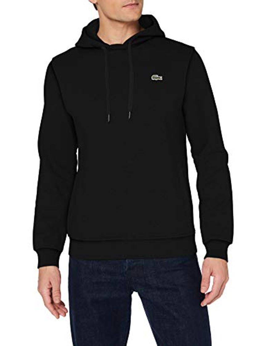 Fashion Lacoste SH1527 Sudadera, Negro