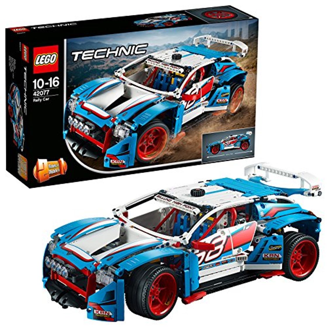 Producto LEGO Technic - Coche de Rally, Vehículo de Carreras de Juguete