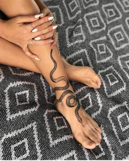 Tattoo de cobra 🐍