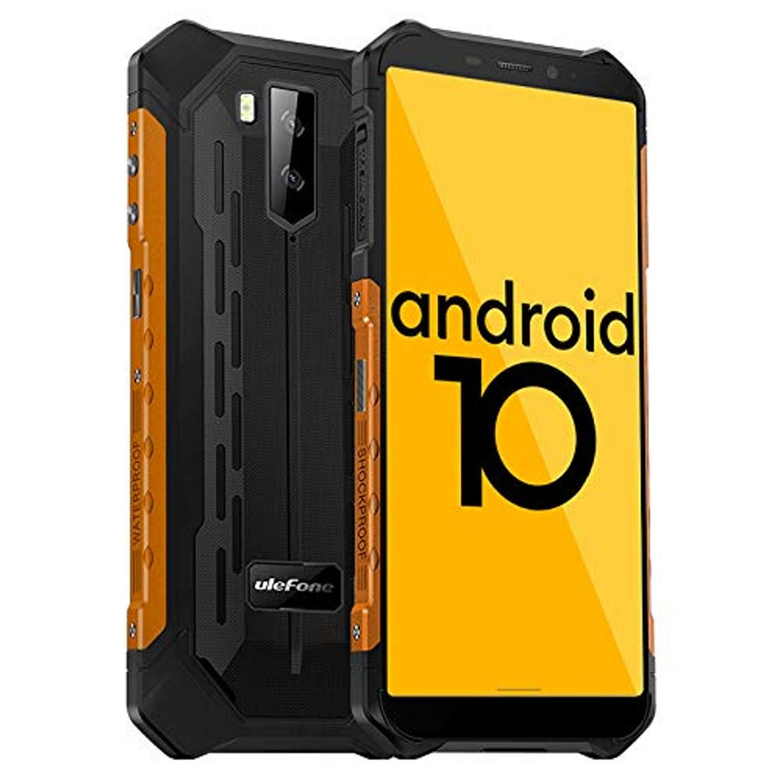 Producto Móvil Libre Resistente, Android 10 4G Octa-Core Telefono Movil Antigolpes, Ulefone Armor