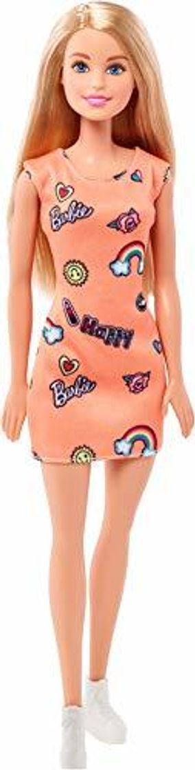 Producto Barbie Fashionista, Muñeca Chic look naranja, juguete +7 años