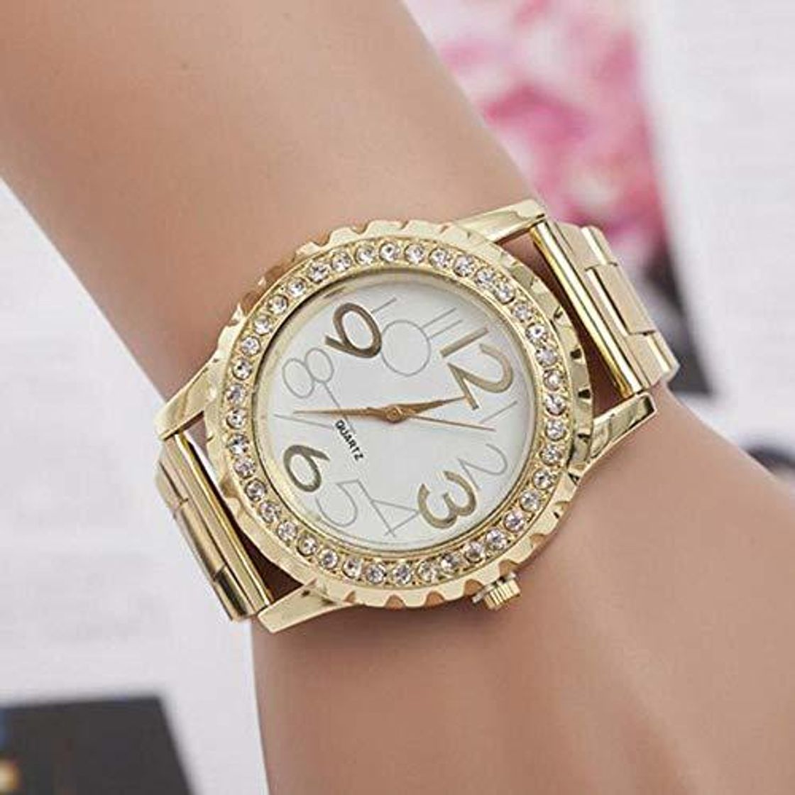 Fashion QWRjj Reloj de Pulsera Reloj de Mujer para Mujer Reloj de Cuarzo