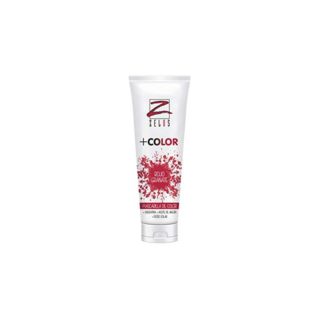 Producto Mascarilla de Color para el Pelo - Rojo Granate - 200 ml