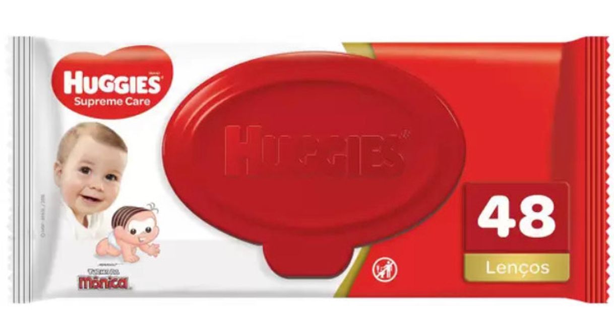 Moda Lenço Umedecido Huggies Supreme Care - 48 unidades