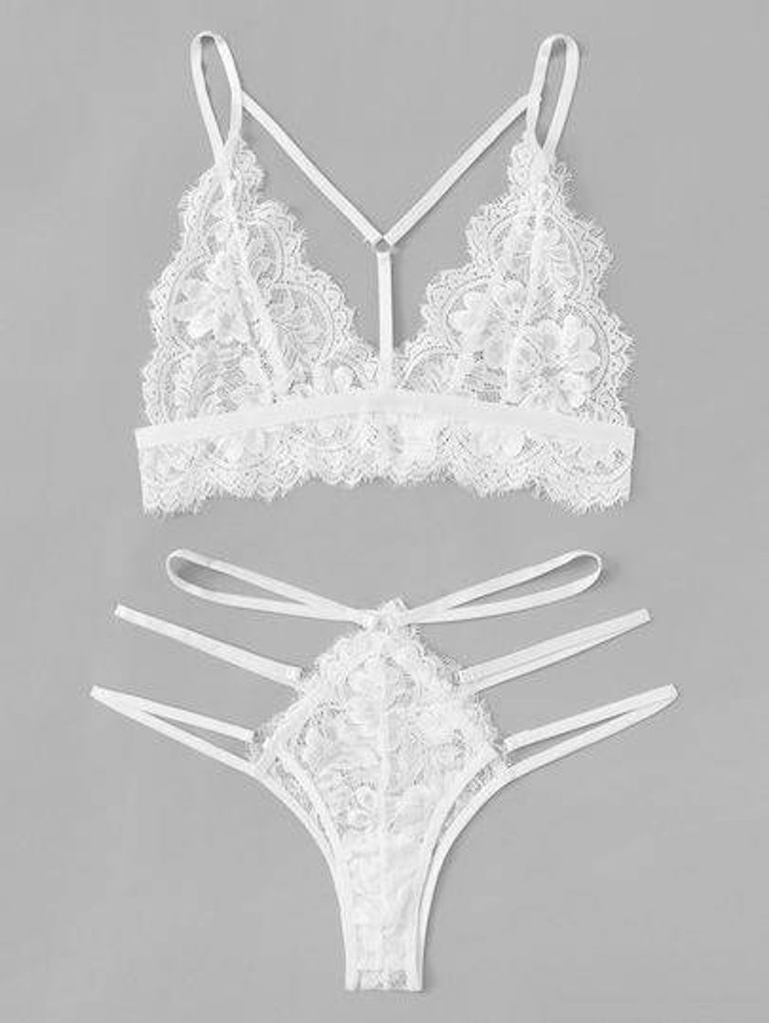 Moda Lingerie branca 