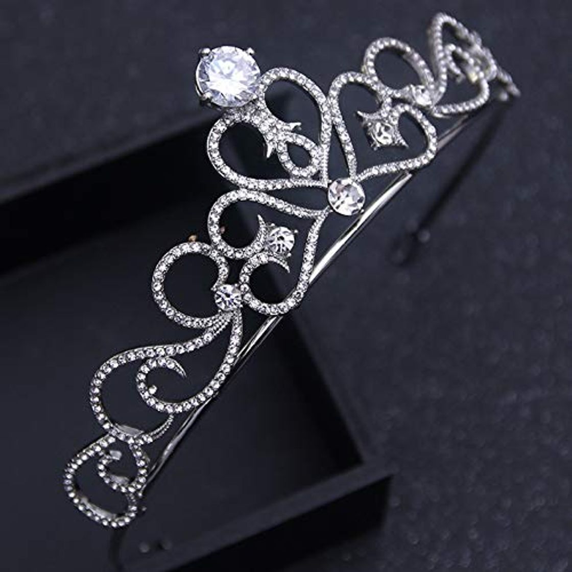 Fashion MLDSJQJ Nupcial Do Casamento Da Tiara Limpar Zircon Pedrinhas Cristal Mulheres Hecho