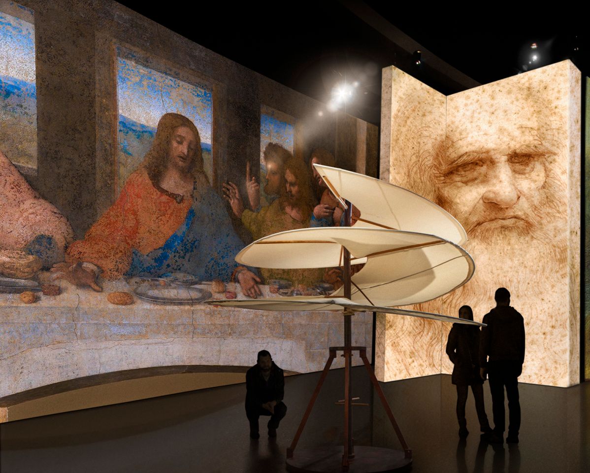 Lugar MIS - Exposição Leonardo Da Vinci