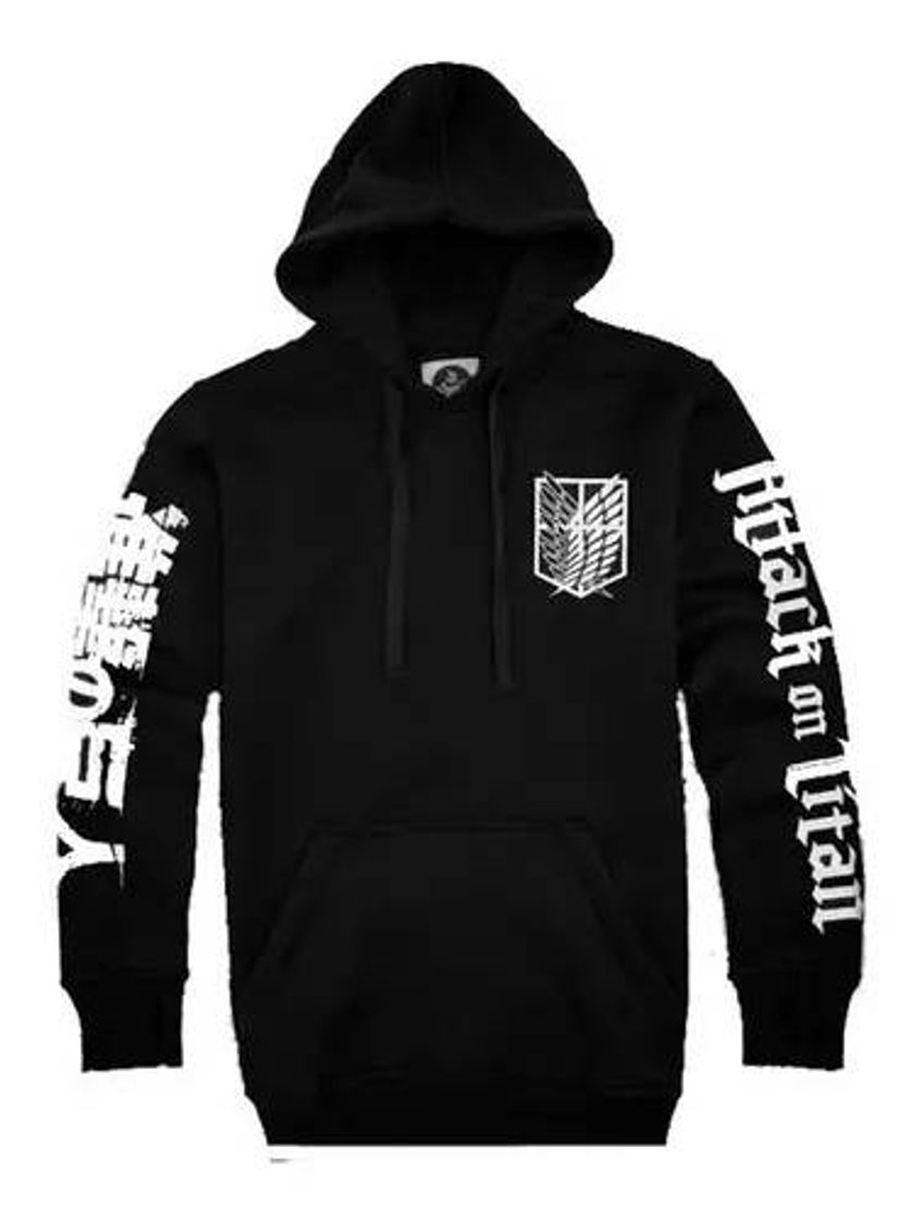 Moda Blusa Moletom Canguru Musica Shingeki No Kyojin Hip Hop