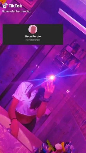 Neon purple