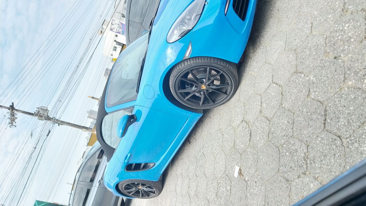 Moda Porsche blue💙