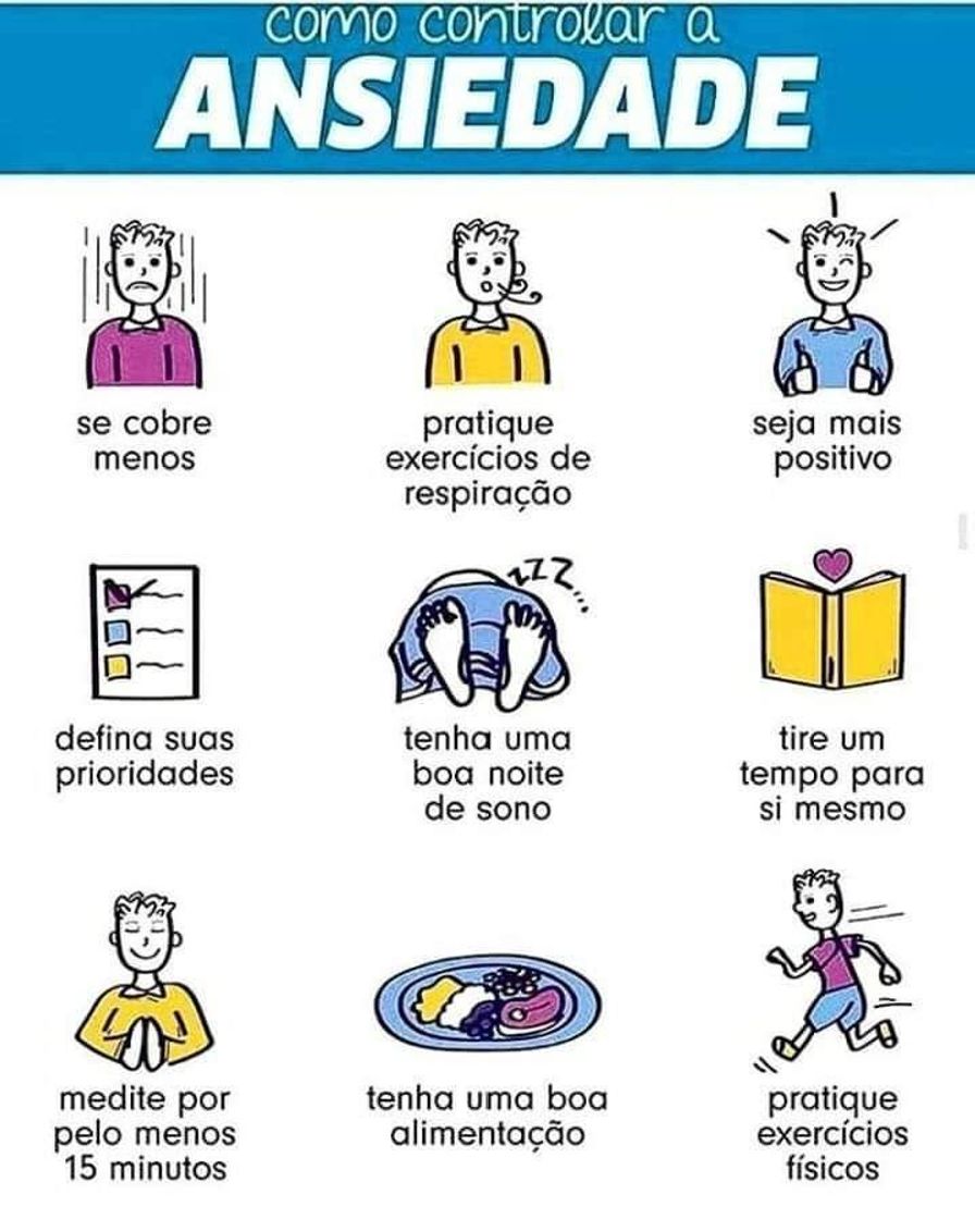 Moda COMO CONTROLAR A ANSIEDADE