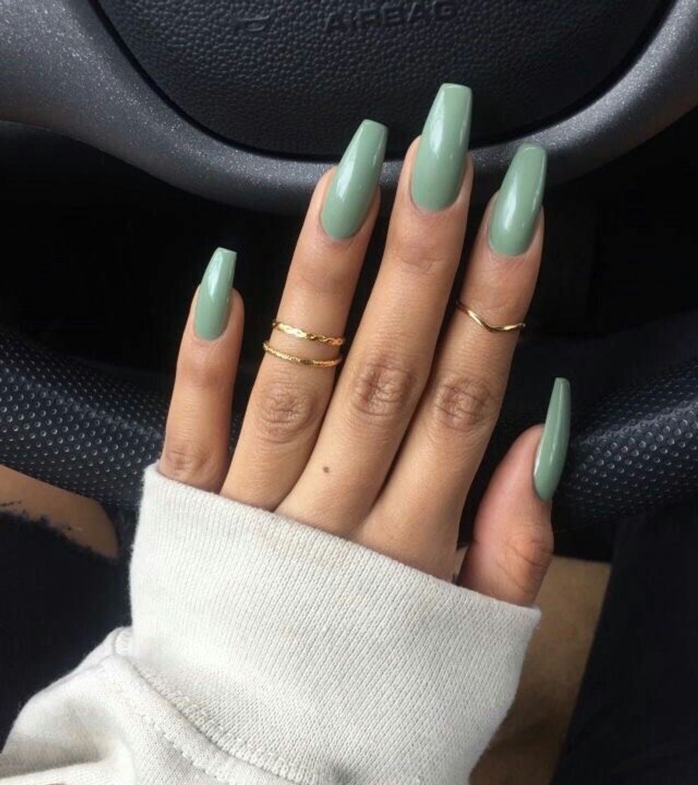 Moda Green Nails