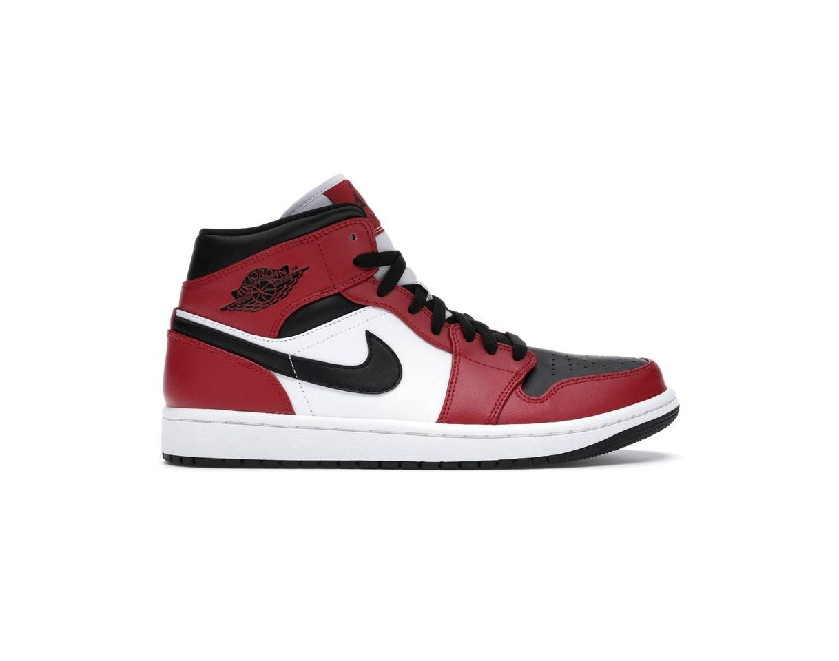 Moda Air Jordan 1 Mid Chicago Toe