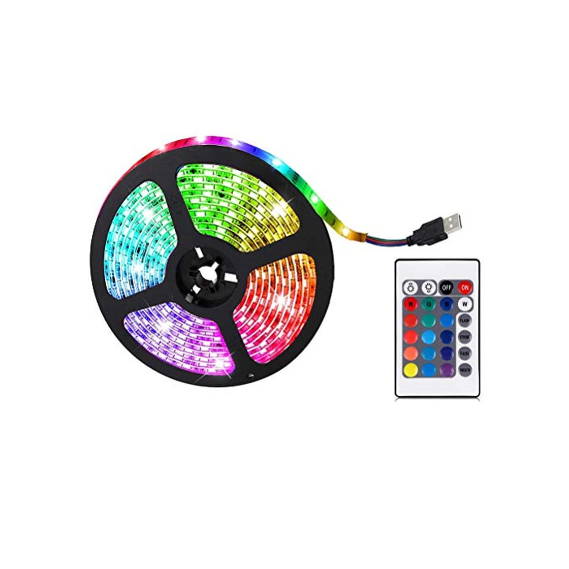 Social Tira de Luces LED con Batería