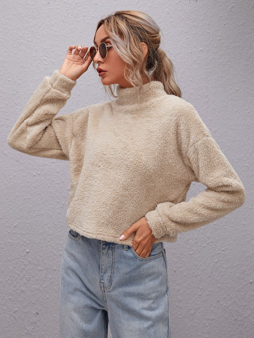 Moda Pullover teddy