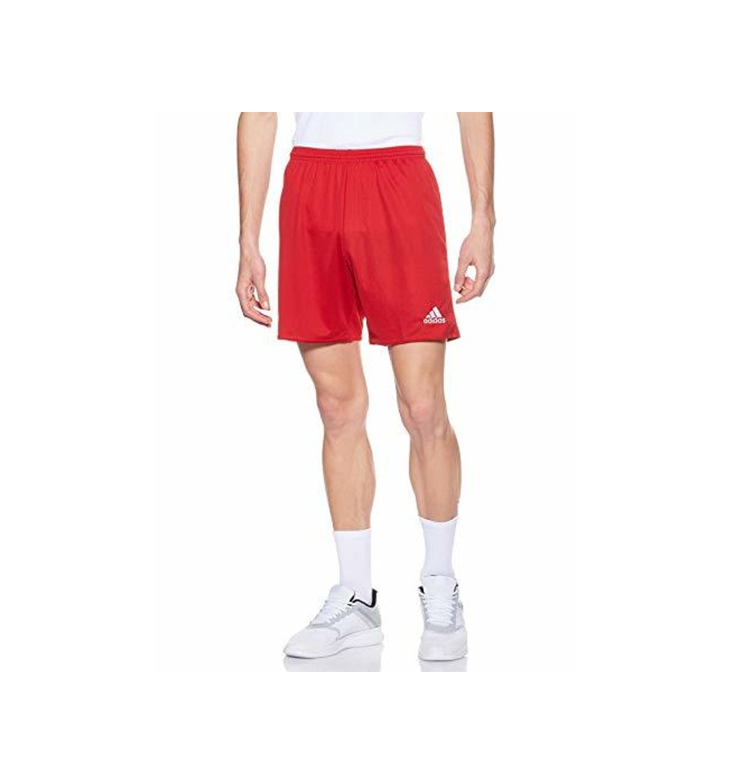 Fitness adidas Parma 16 SHO Sport Shorts, Hombre, Rojo/Blanco