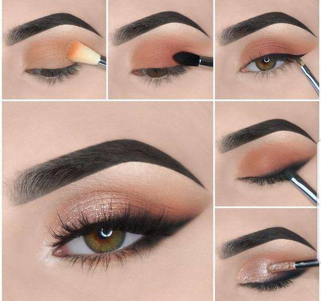 Fashion Makeup Olhos passo a passo 