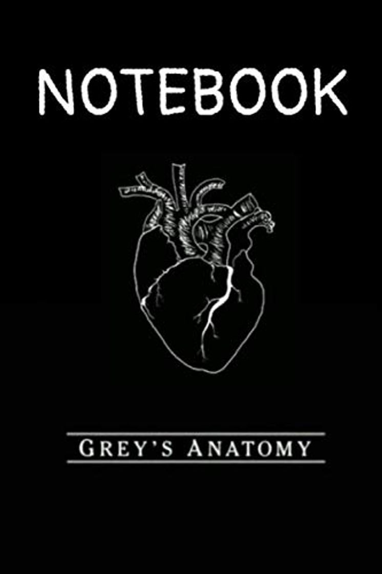 Libros Grey's Anatomy: Notebook, Tv series Notebooks, Simple Notebook, Journal Notebook, Love Notes, Classic Gift, for kids and women,100 Lined Pages, 6x9''