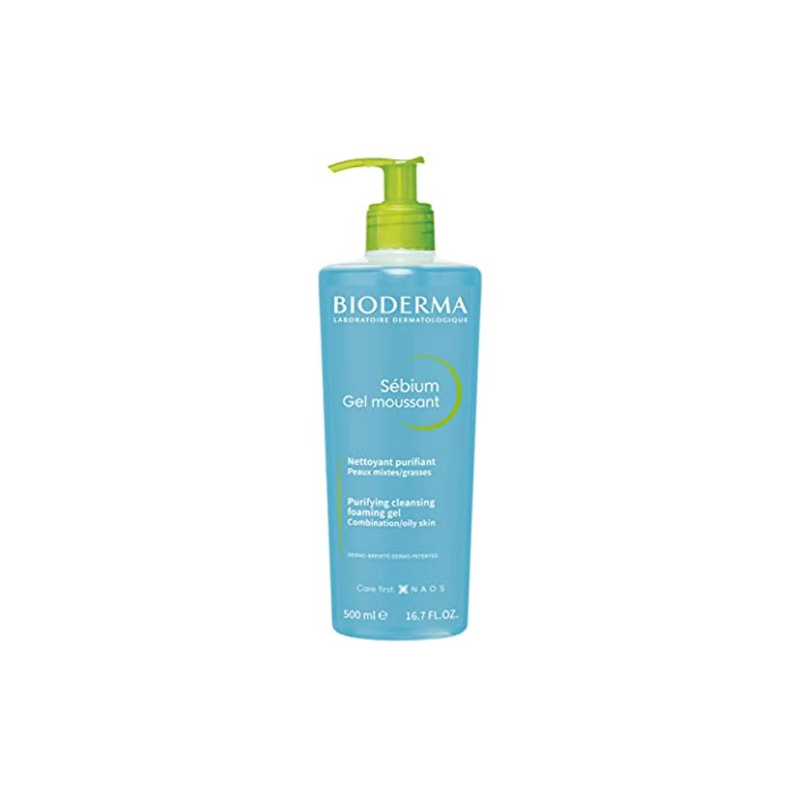 Belleza BIODERMA SEBIUM gel moussant nettoyant purifiant 500 ml