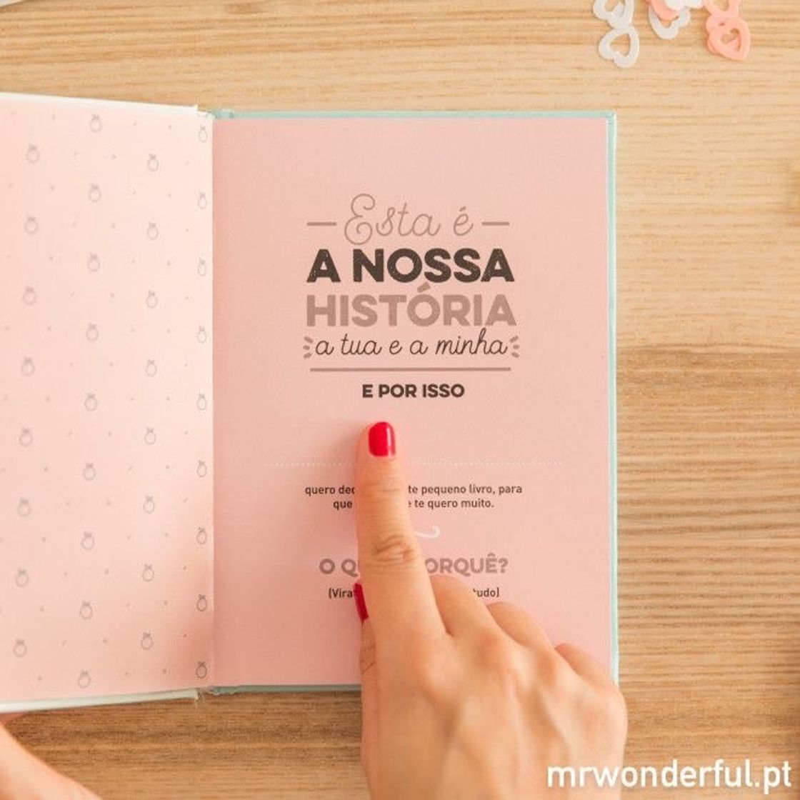 Fashion Livro nossa história ❤️