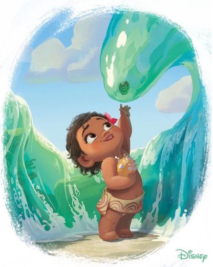 Moana bebê 💓