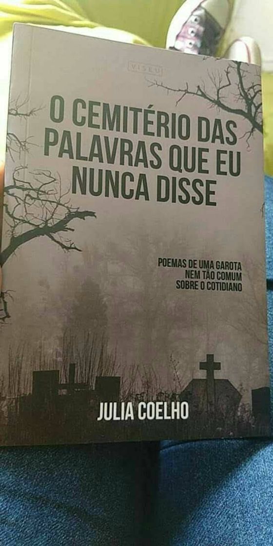 Fashion O cemitério das palavras que eu nunca disse - Julia Coelho 