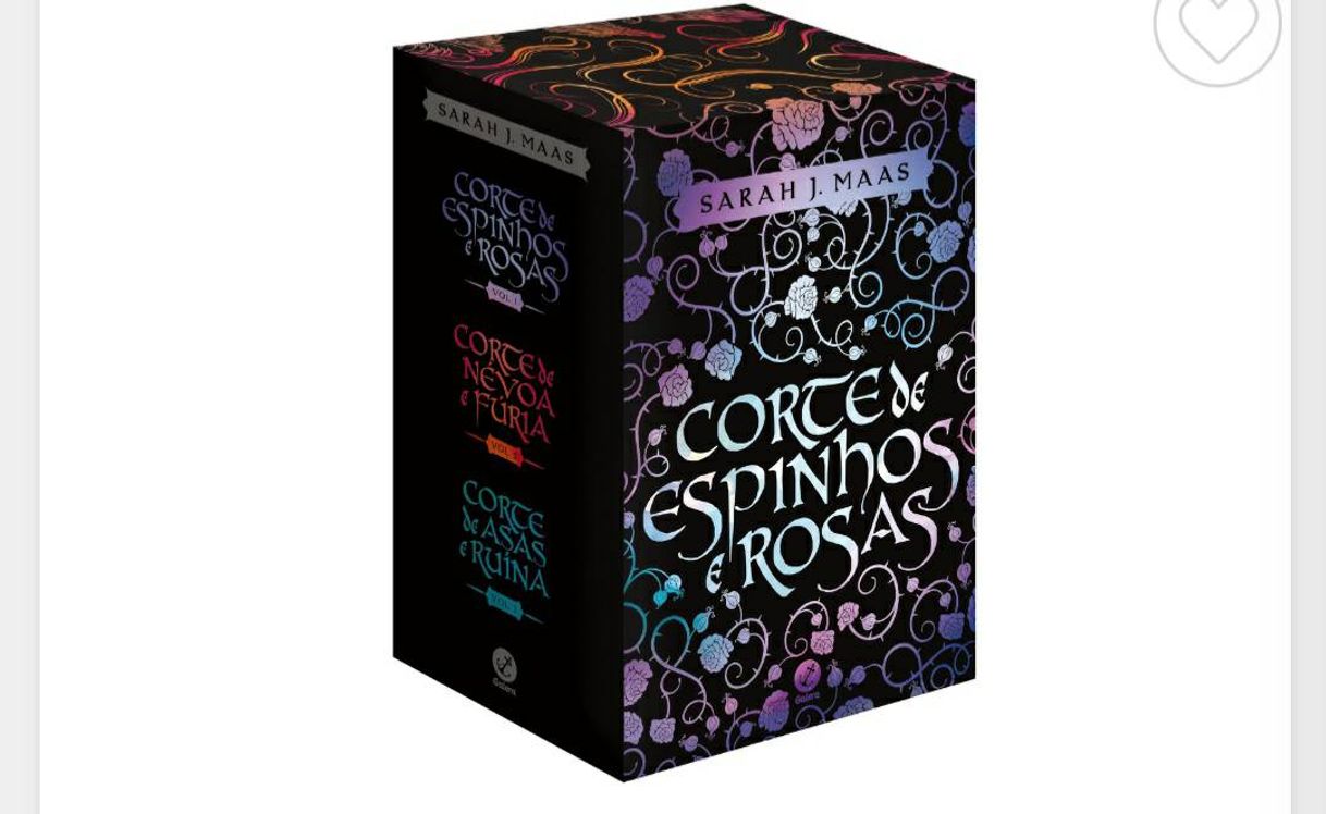 Book Box - Corte De Espinhos e Rosas - 3 Volumes - Saraiva