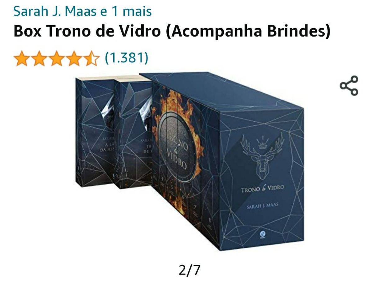 Fashion Box Trono de Vidro (Acompanha Brindes) | Amazon.com.br