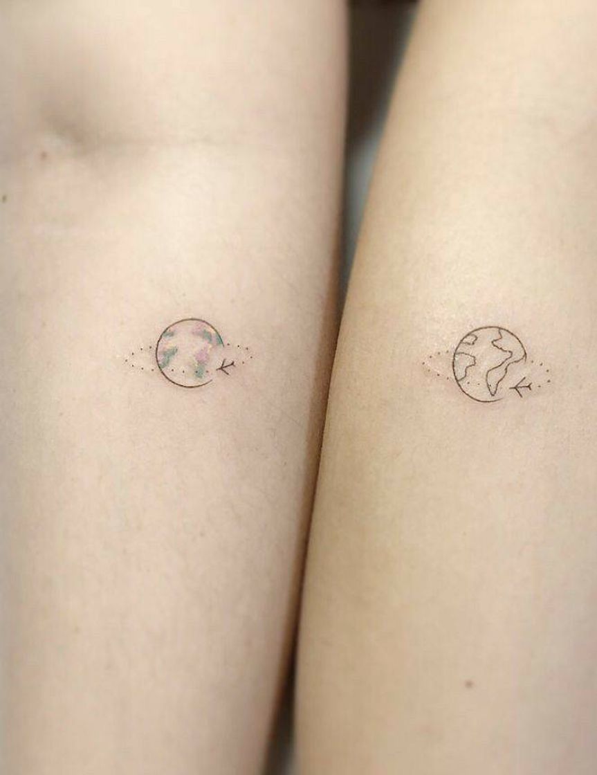 Moda Tatuagem entre amigas 