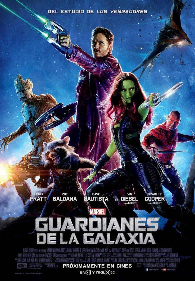 Película Guardianes de la galaxia 