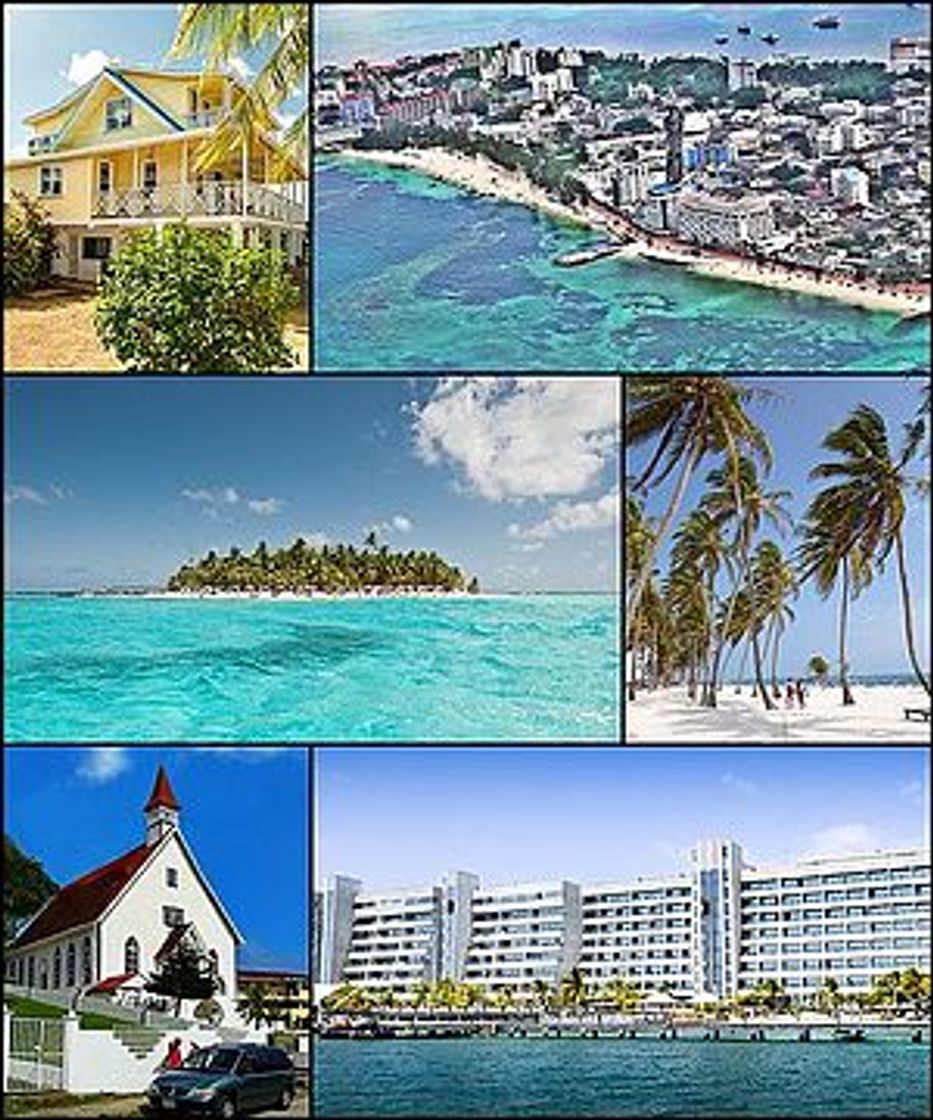 Lugar Sanandres isla
