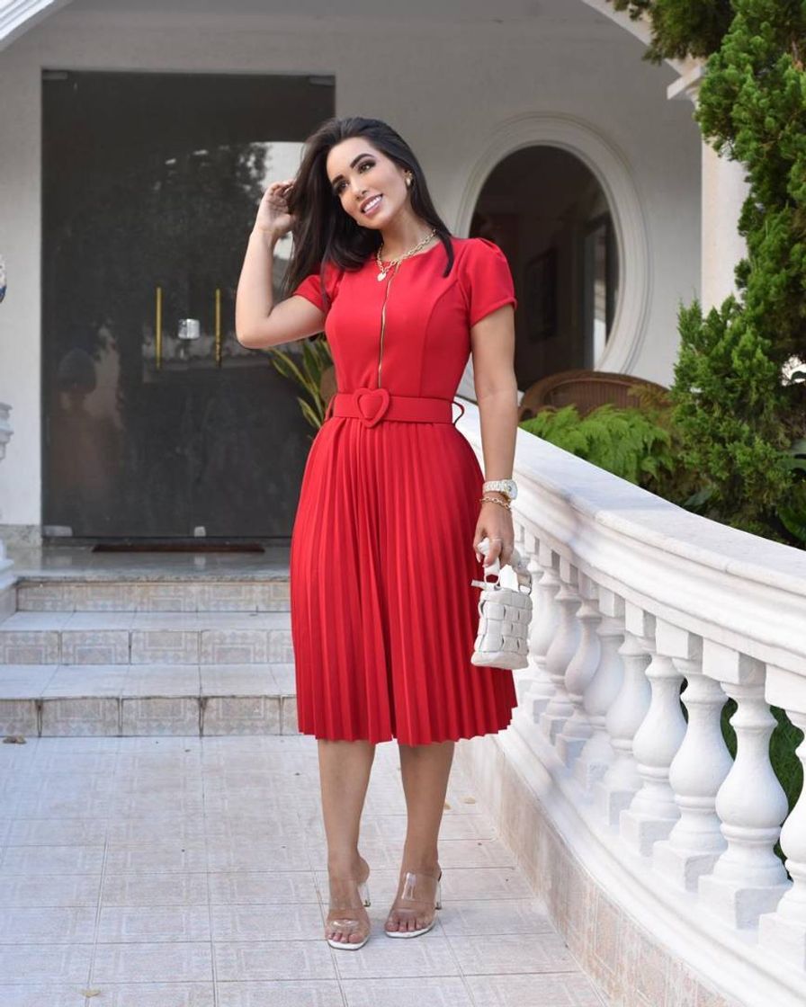 Fashion Vestido Midi🥰