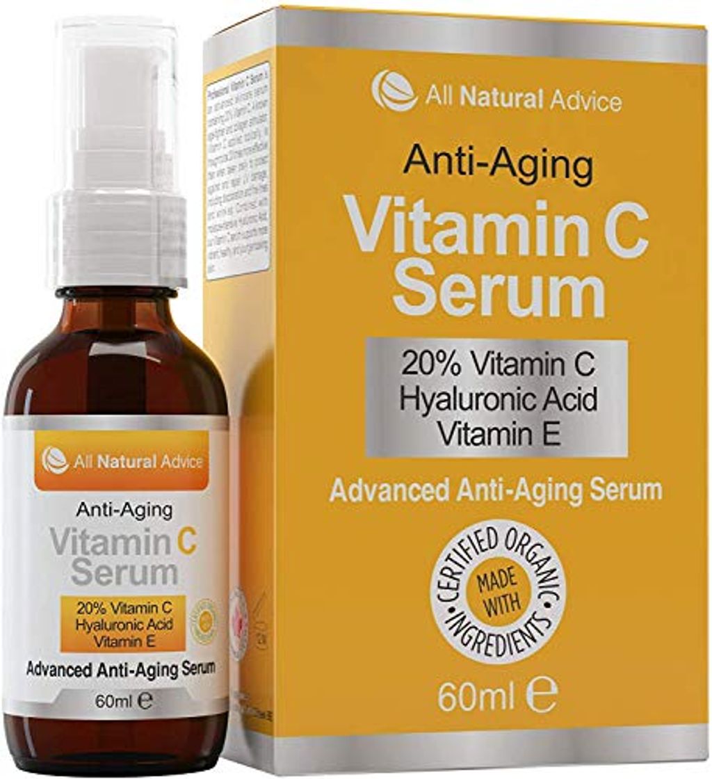 Producto Sérum 20% Vitamina C • Orgánico • 60 ml • Vitamina E