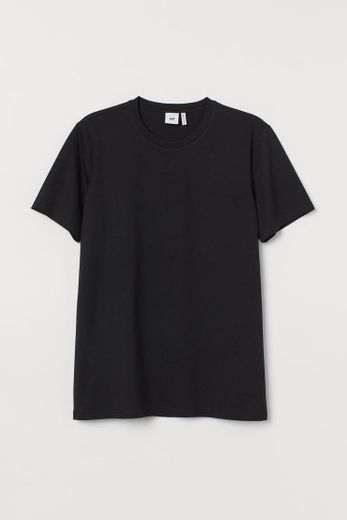 Camiseta negra premium HM