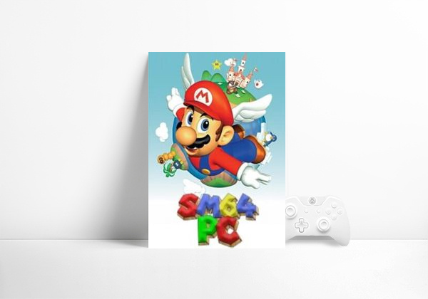 Jogo de vídeo Super Mario 64 PC Port