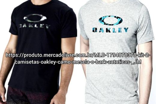 Kit com 2 Camisetas Oakley Obark 