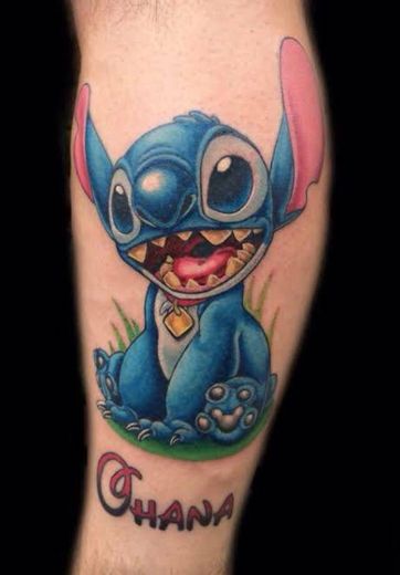 Tatuagem Lilo e Stitch