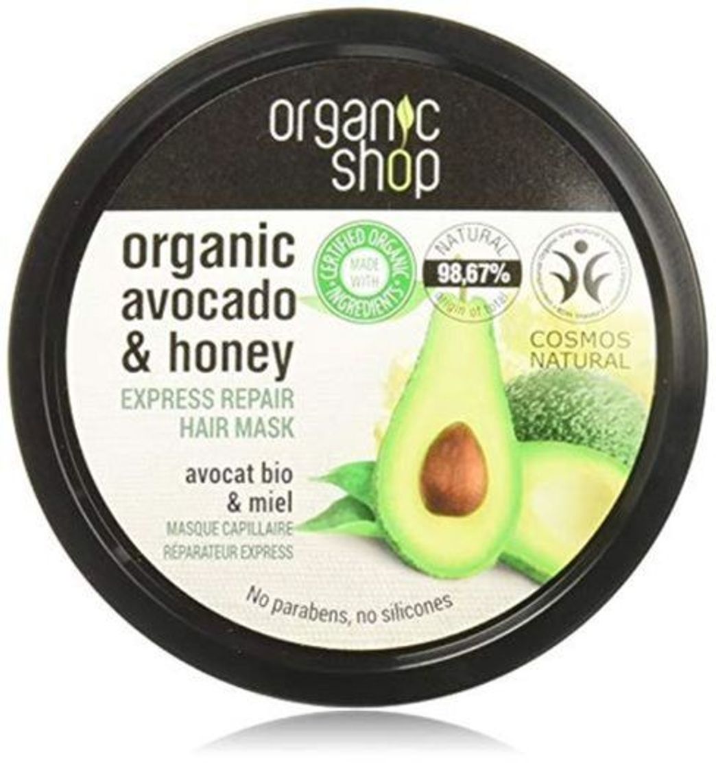 Belleza Organic Shop Express Miel Aguacate Mascarilla Capilar Reparadora