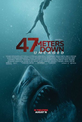 47 meters down