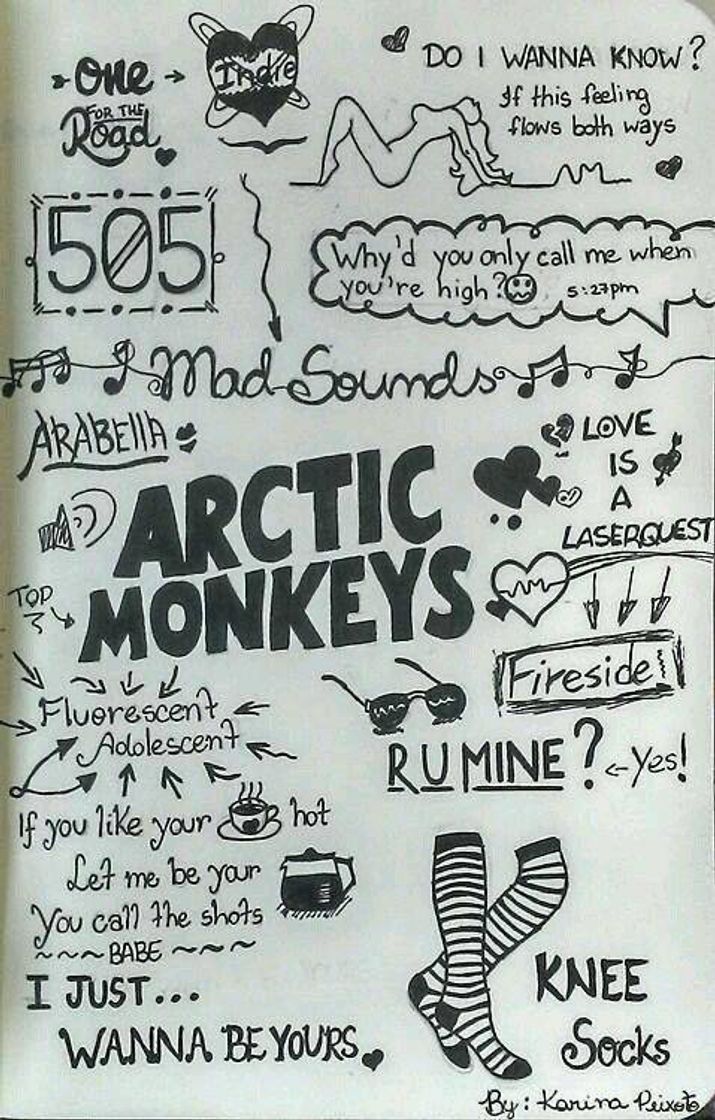 Moda Poster Artic Monkeys