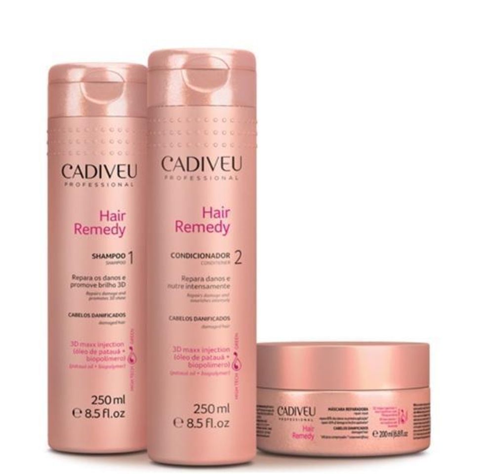 Fashion Kit Cadiveu Hair Remedy Reparador 