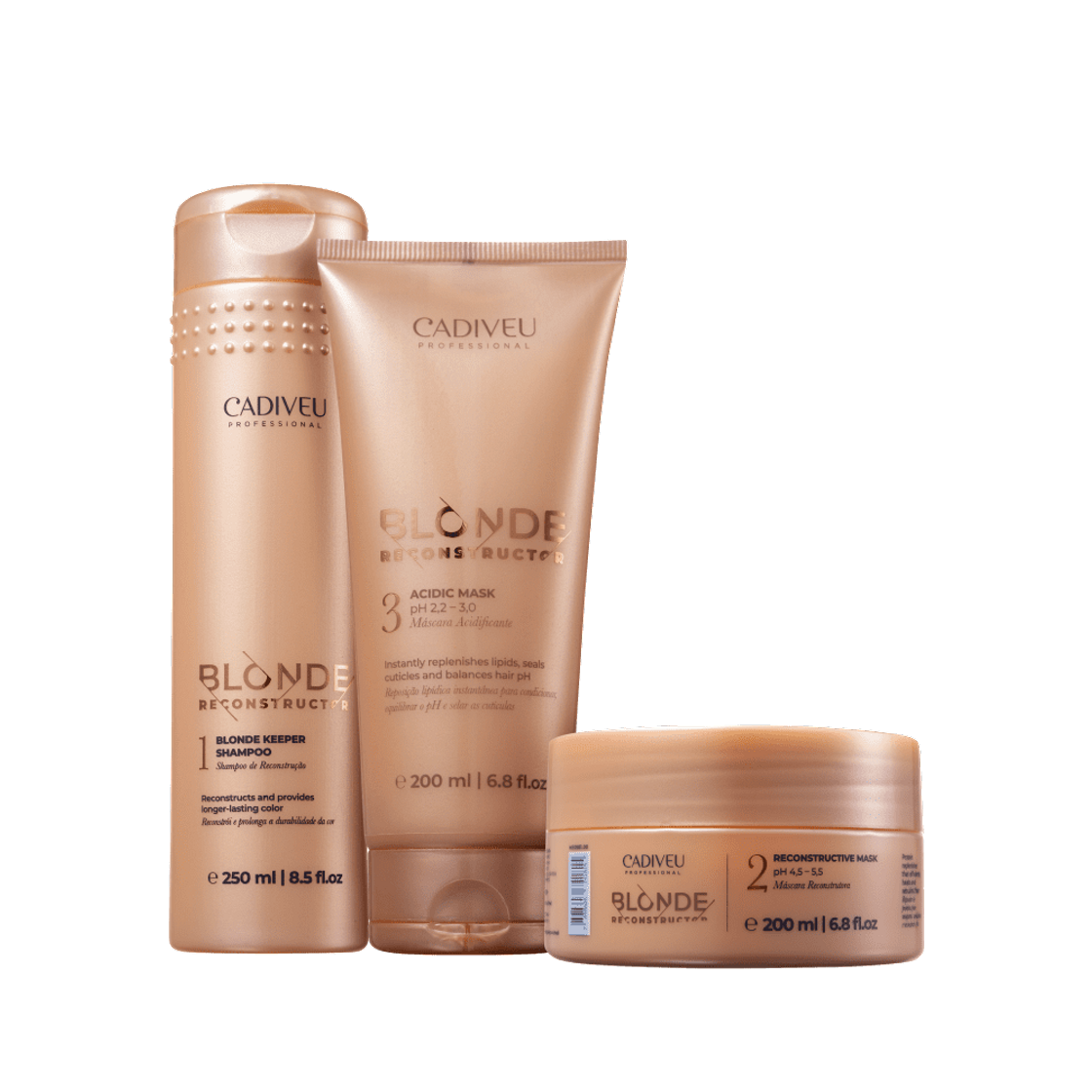 Moda Kit Cadiveu Blonde Reconstructor