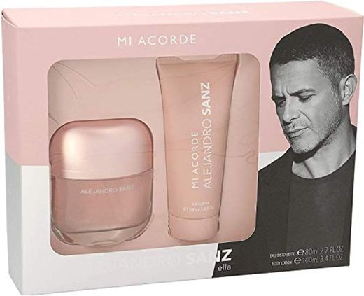 Alejandro Sanz Perfume Mi Acorde Woman Edt Vapo 80 mililitros+Body.100 mililitros X-8