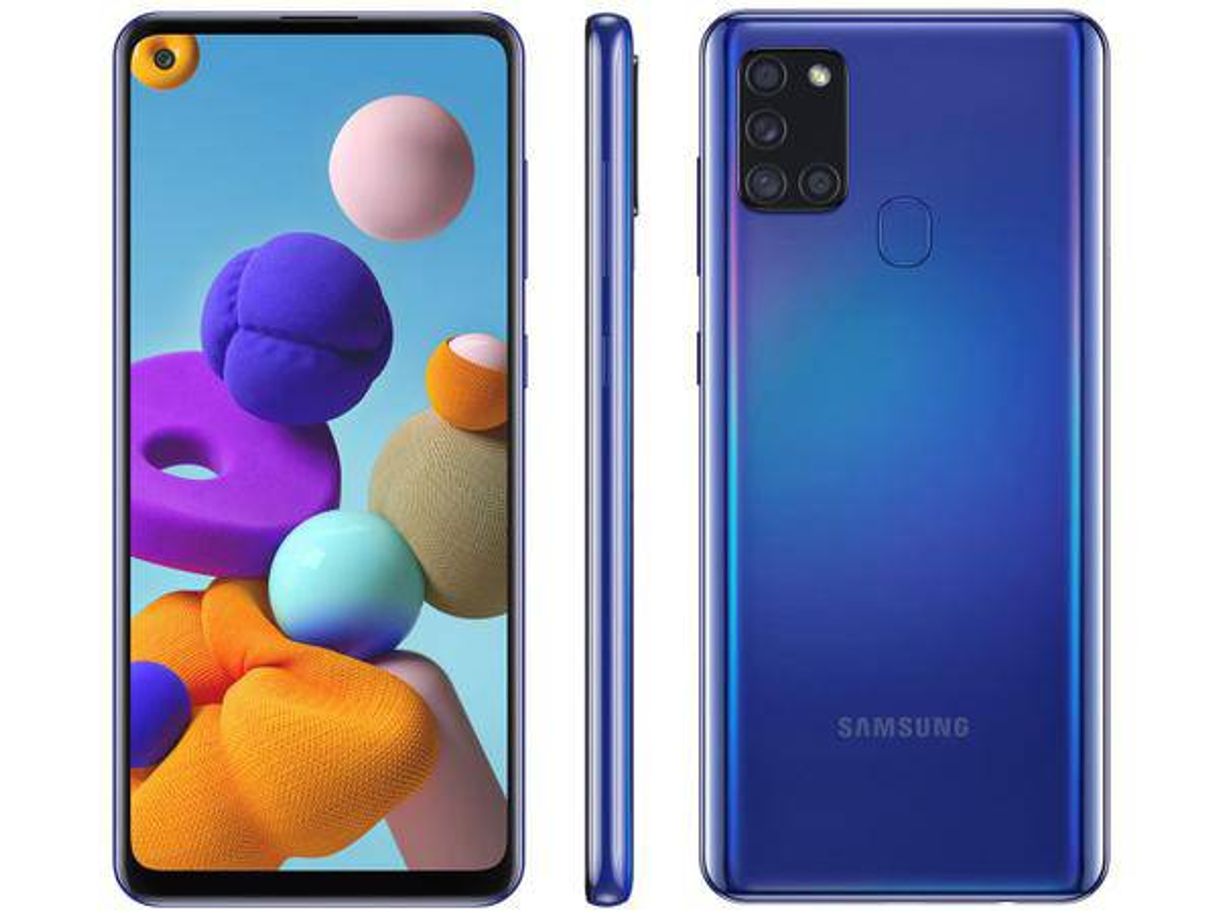 Producto Smartphone Samsung Galaxy A21s 64GB Azul 4G - 4GB RAM 6