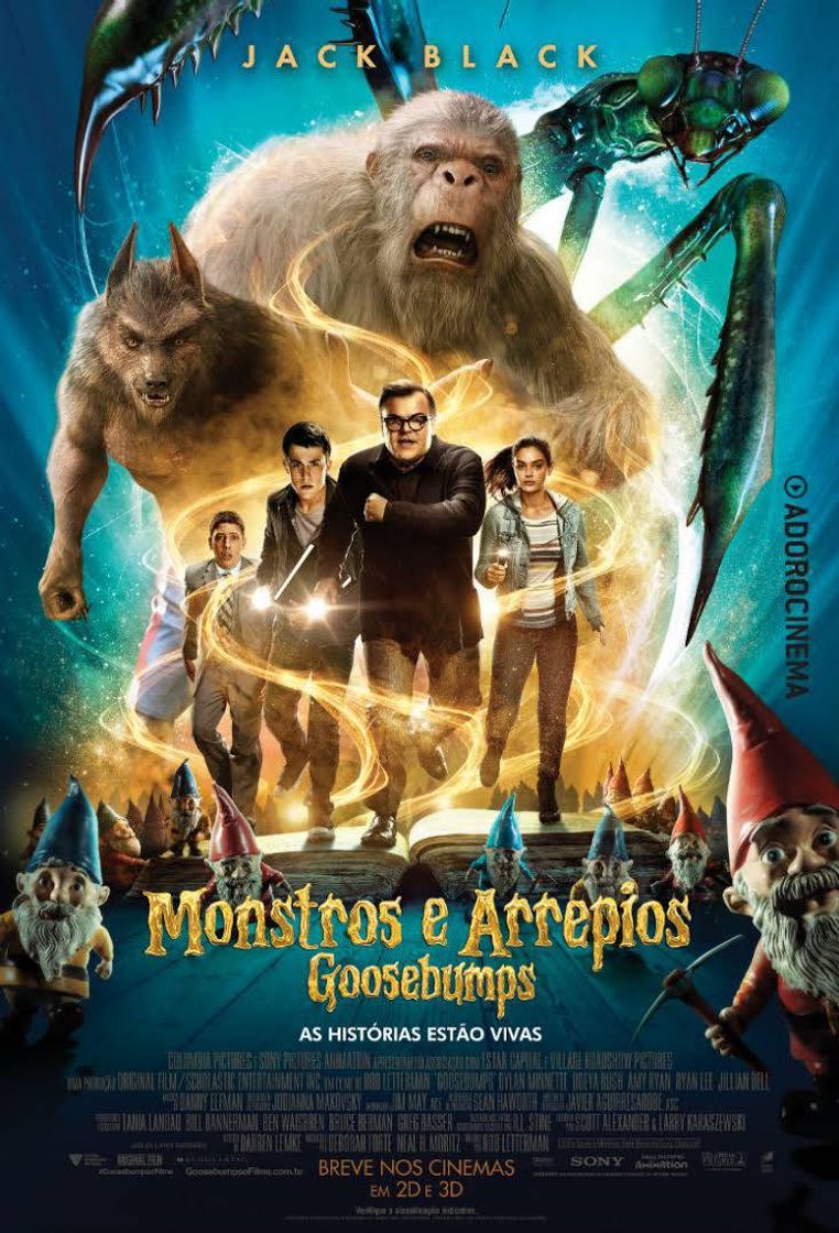 Movie Goosembups. Monstros e arrepios 