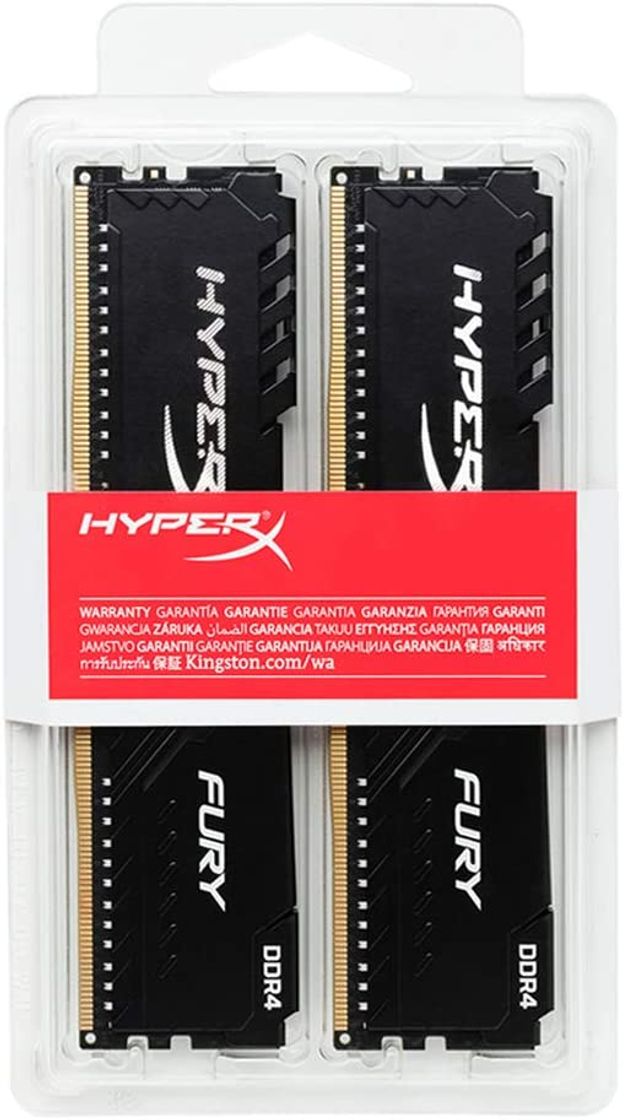 Electrónica HyperX Fury HX426C16FB3/8 DIMM DDR4 8 GB 2666 MHz CL16 1R x