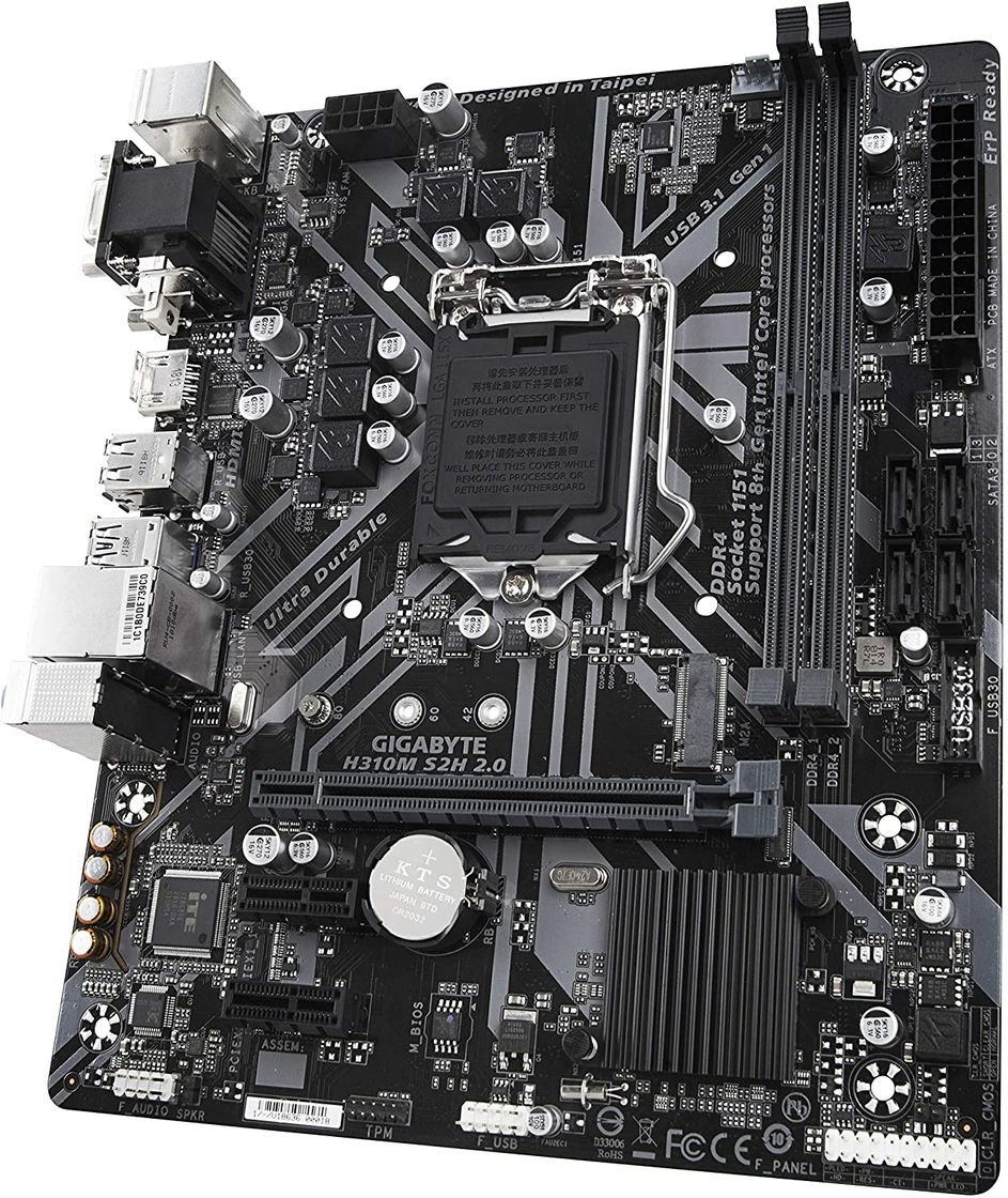 Producto Gigabyte H310M S2H Intel Micro ATX Socket LGA 1151 Placa madre