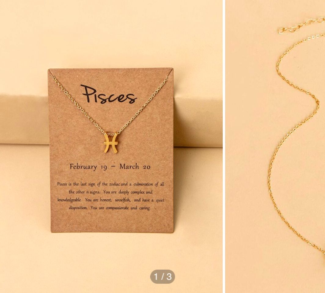 Social Colar com o símbolo de cada signo