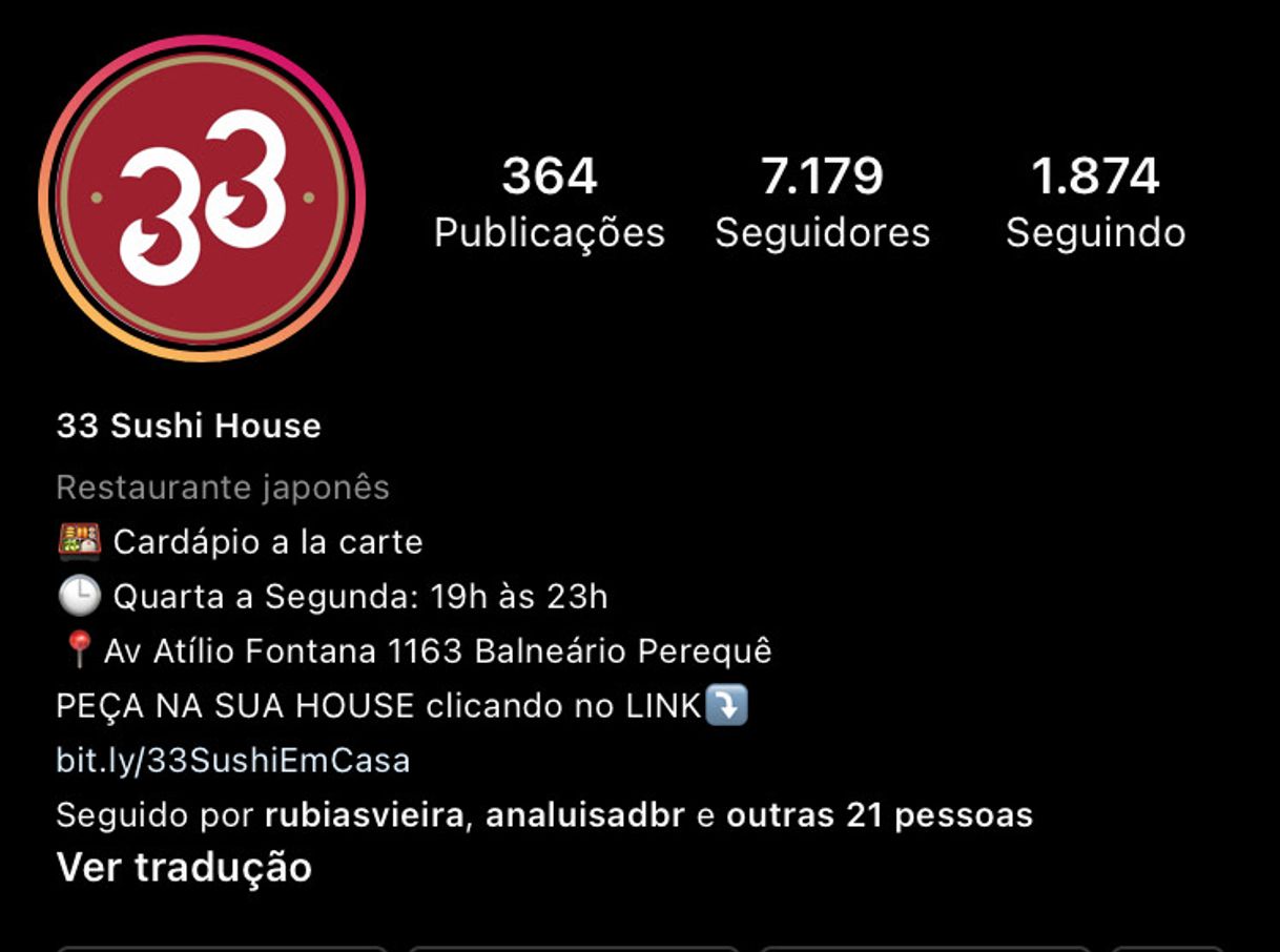 Restaurants 33 Sushi House